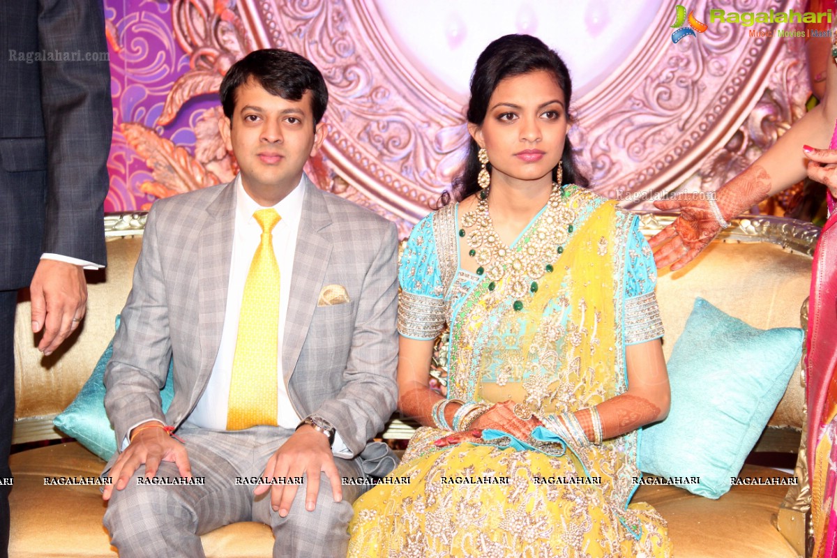 Gaurav Sanghi-Ankita's Wedding Reception at HITEX