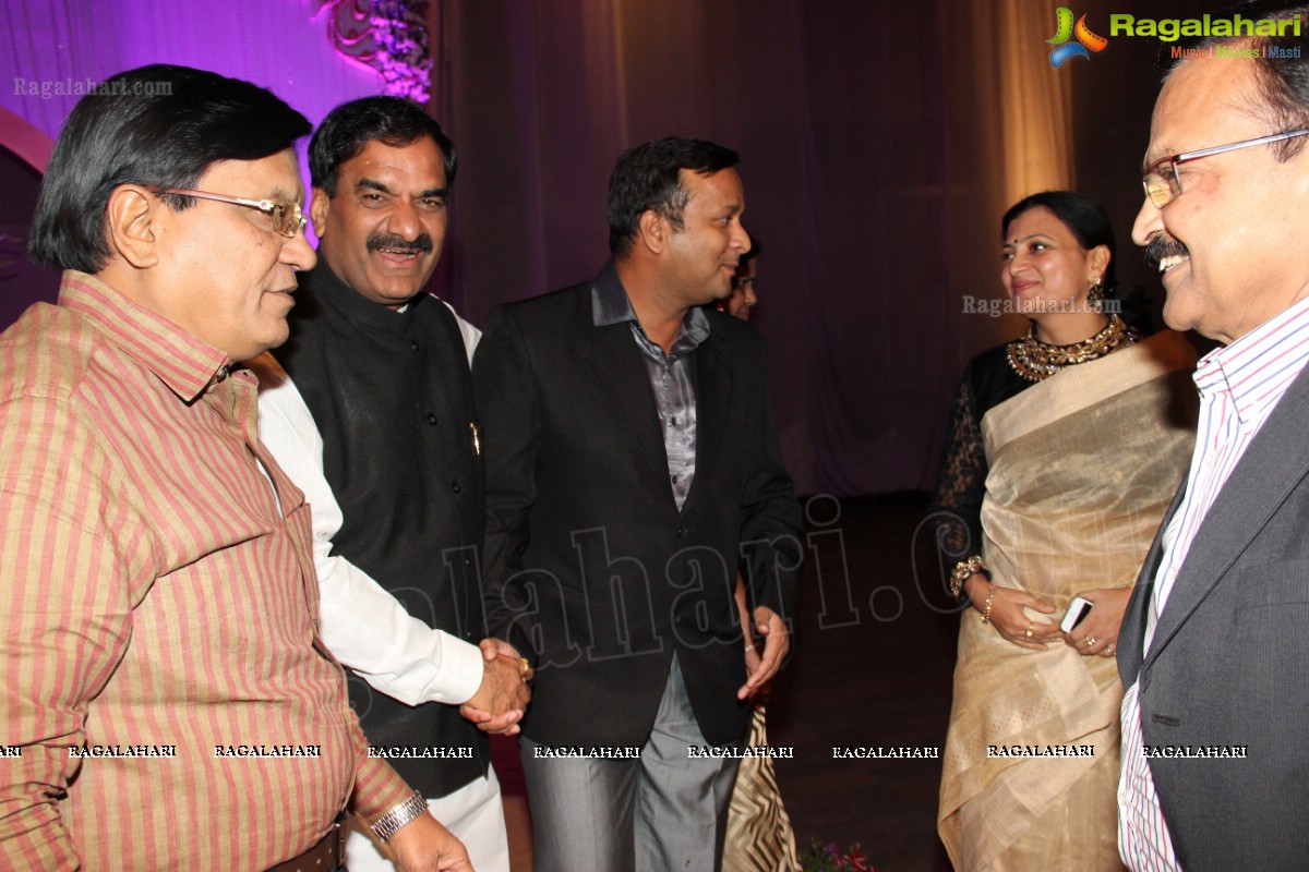 Gaurav Sanghi-Ankita's Wedding Reception at HITEX