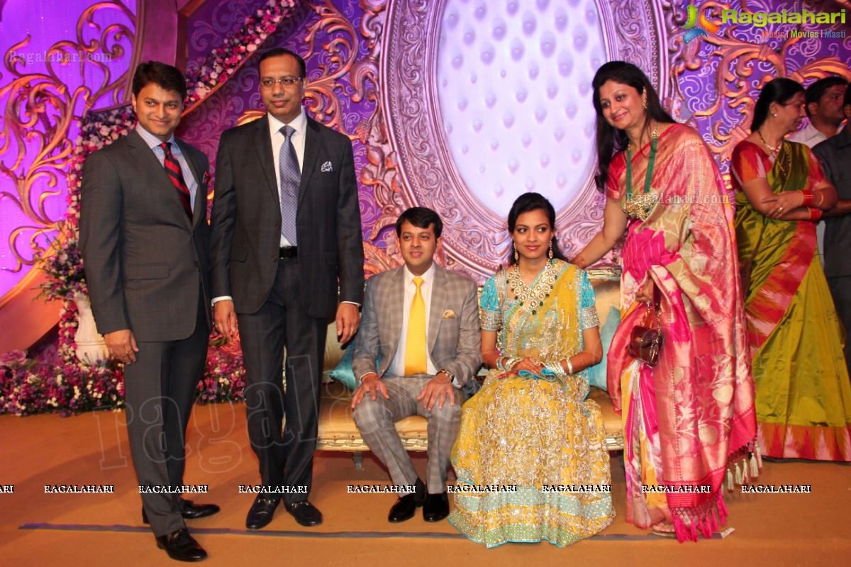 Gaurav Sanghi-Ankita's Wedding Reception at HITEX