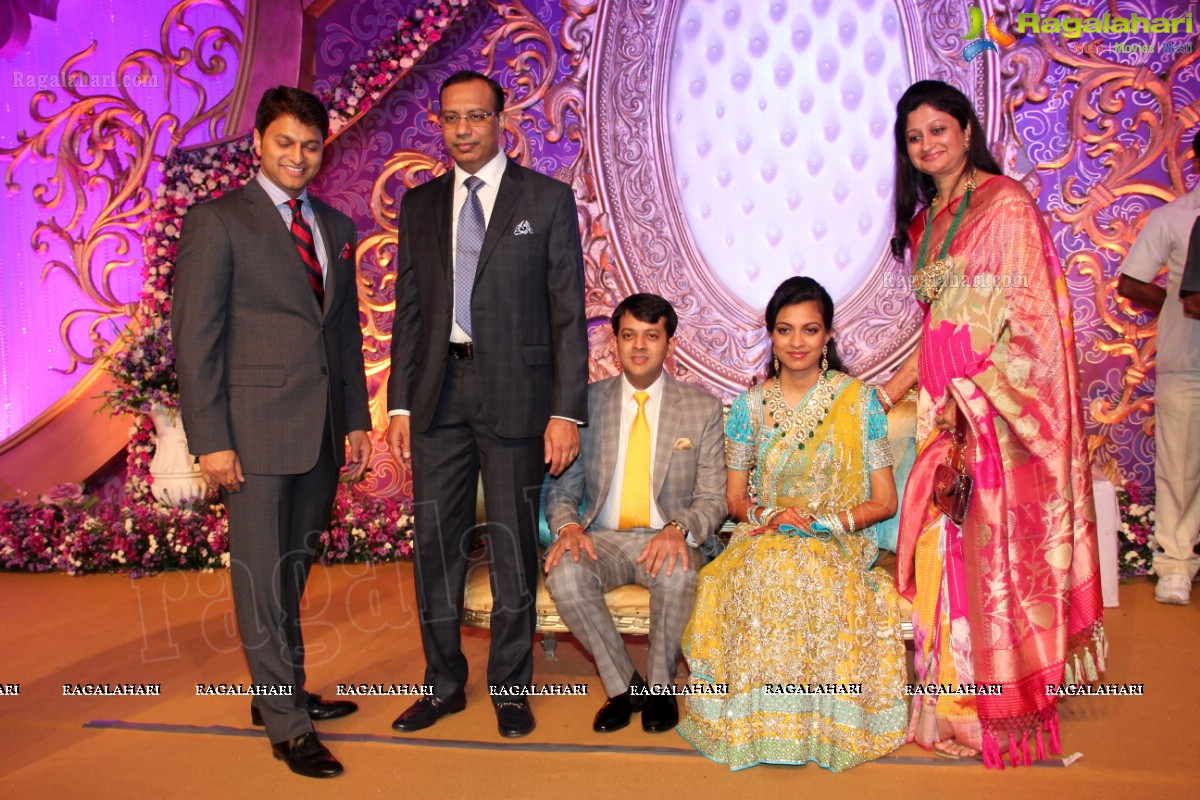 Gaurav Sanghi-Ankita's Wedding Reception at HITEX