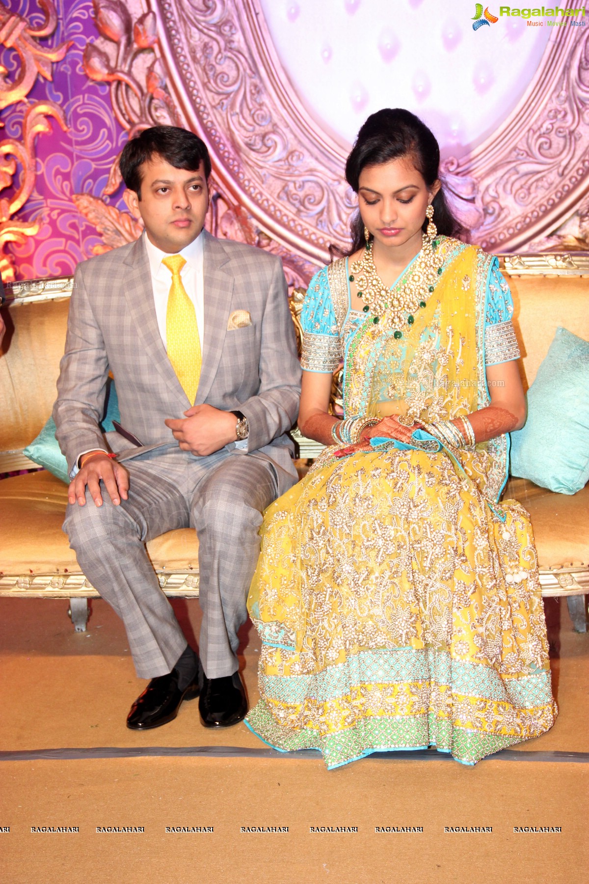 Gaurav Sanghi-Ankita's Wedding Reception at HITEX