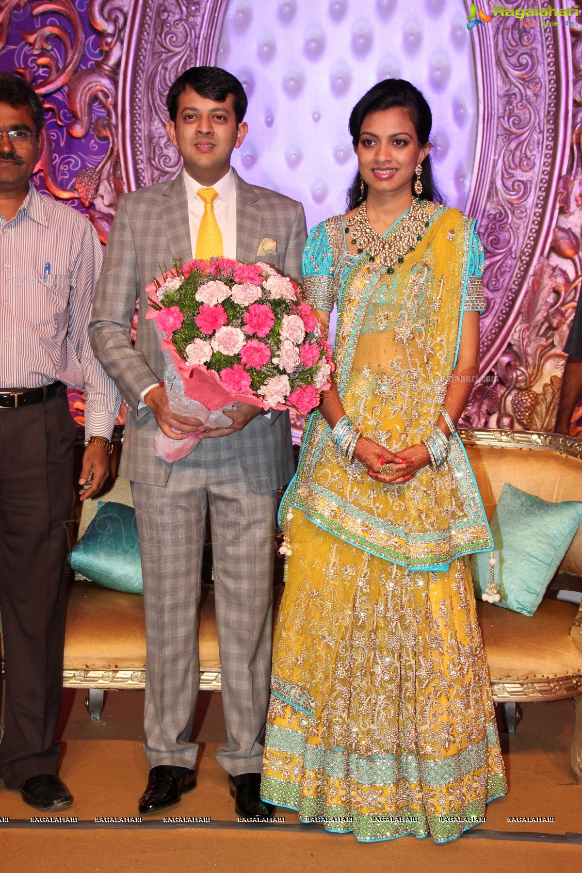 Gaurav Sanghi-Ankita's Wedding Reception at HITEX