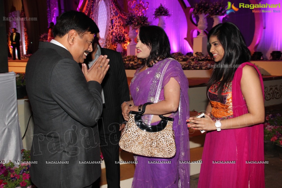 Gaurav Sanghi-Ankita's Wedding Reception at HITEX