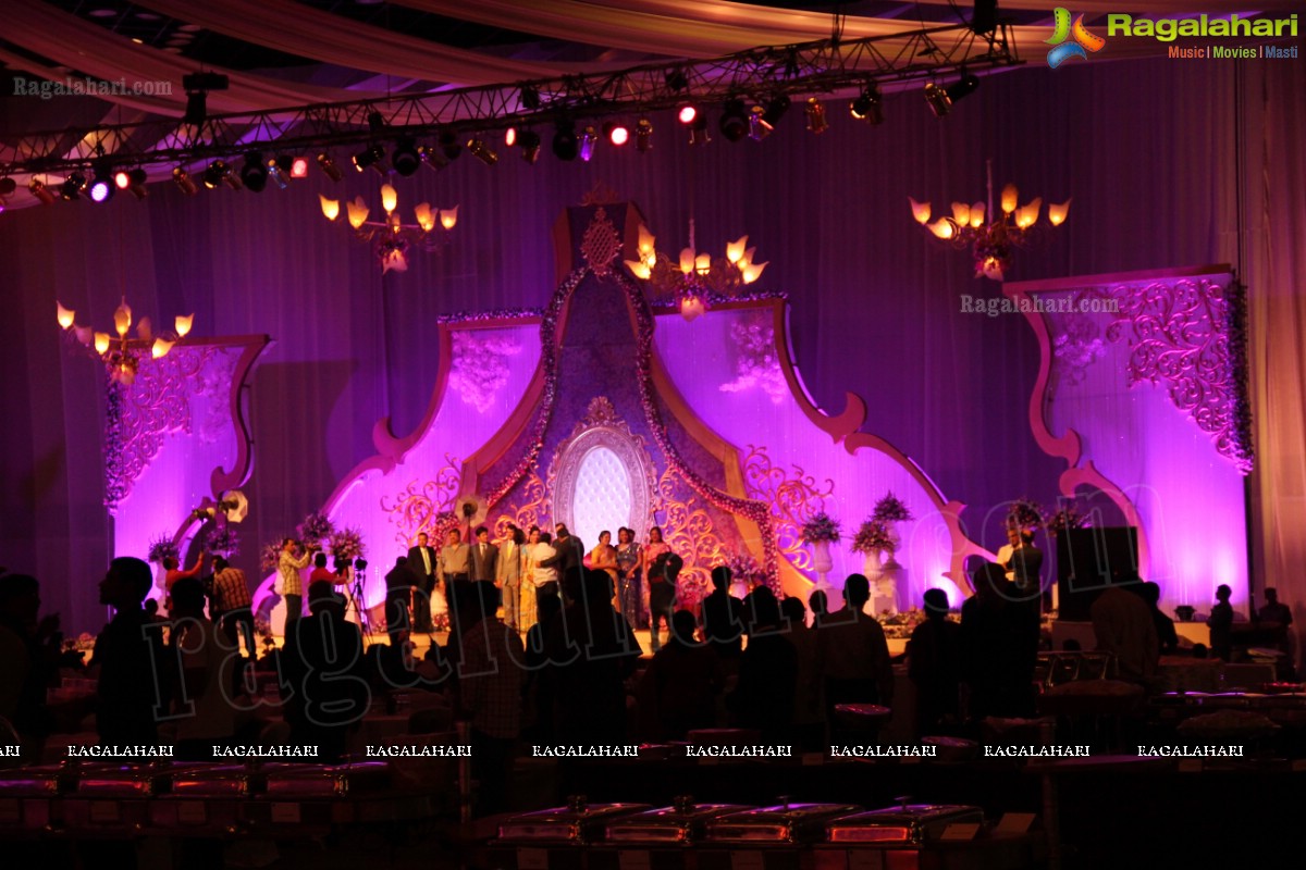 Gaurav Sanghi-Ankita's Wedding Reception at HITEX