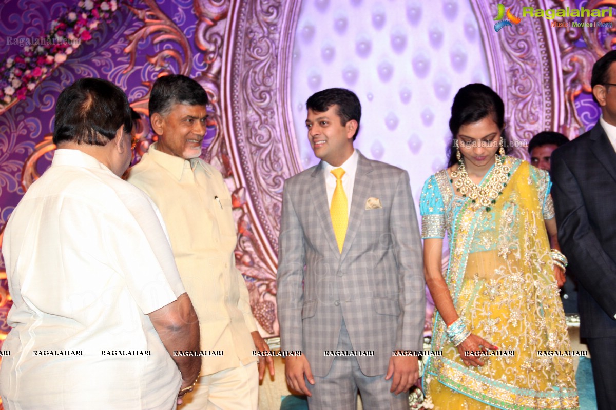 Gaurav Sanghi-Ankita's Wedding Reception at HITEX