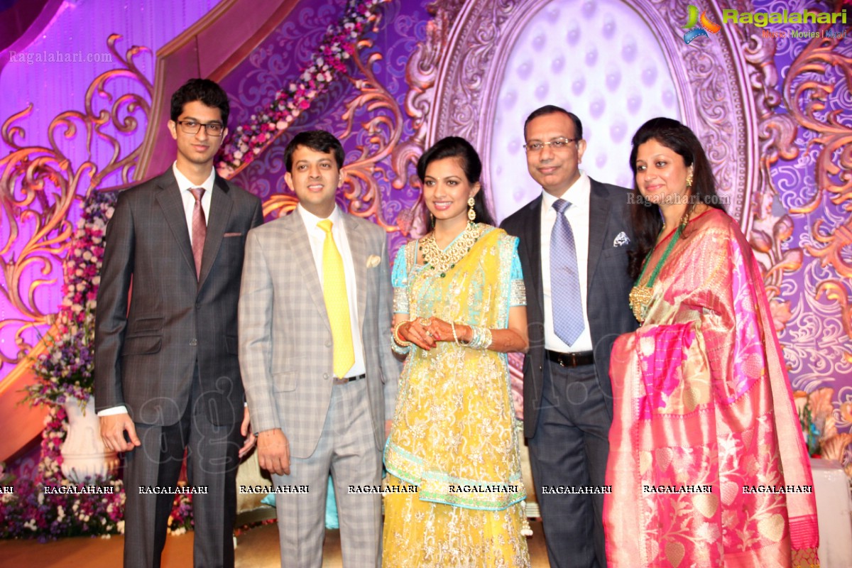 Gaurav Sanghi-Ankita's Wedding Reception at HITEX