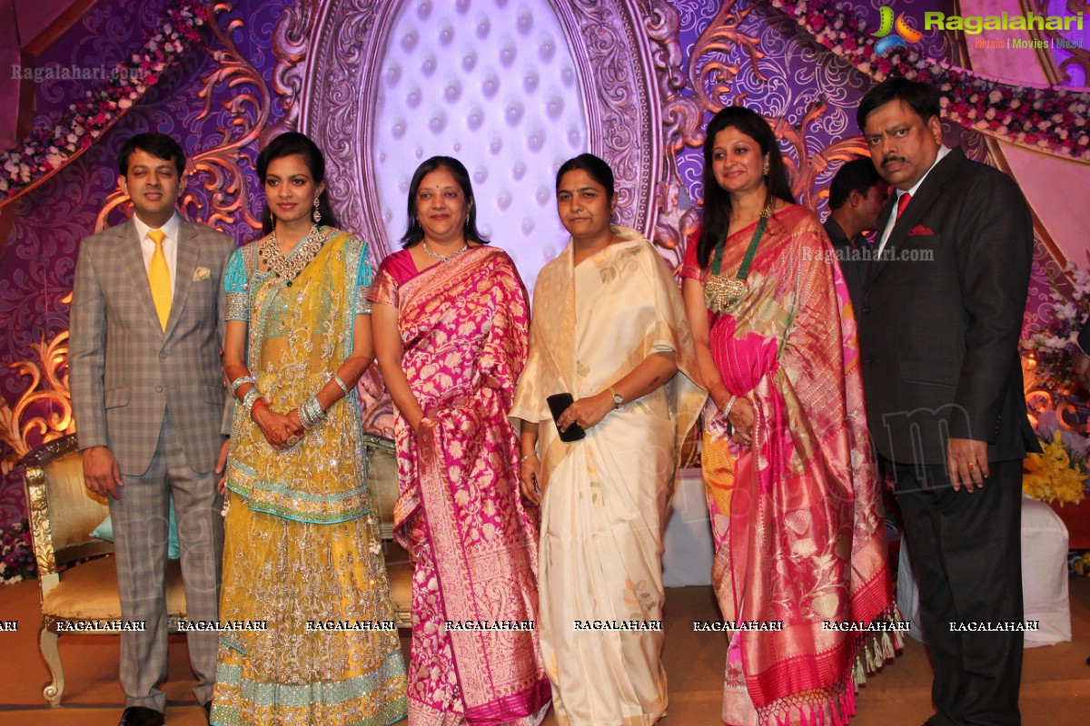 Gaurav Sanghi-Ankita's Wedding Reception at HITEX