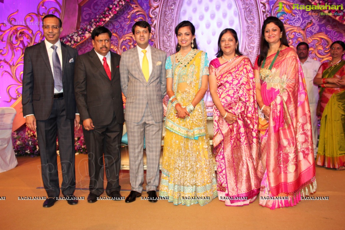 Gaurav Sanghi-Ankita's Wedding Reception at HITEX