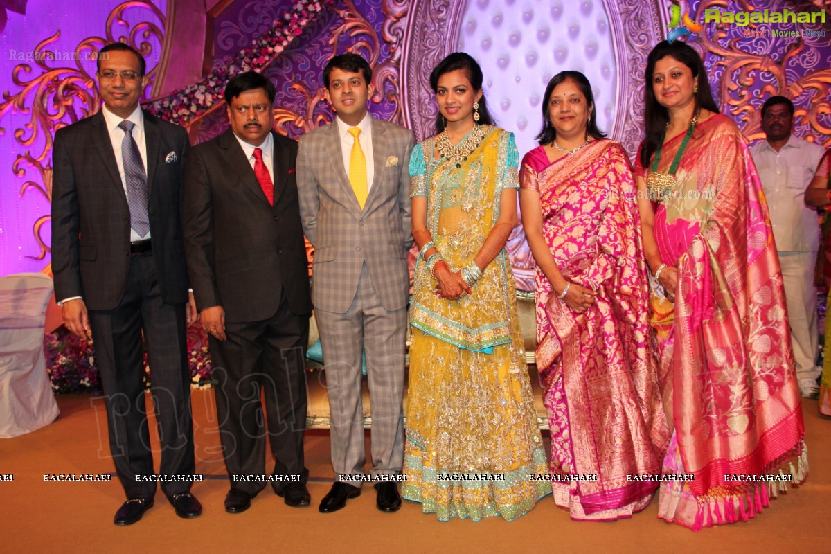 Gaurav Sanghi-Ankita's Wedding Reception at HITEX