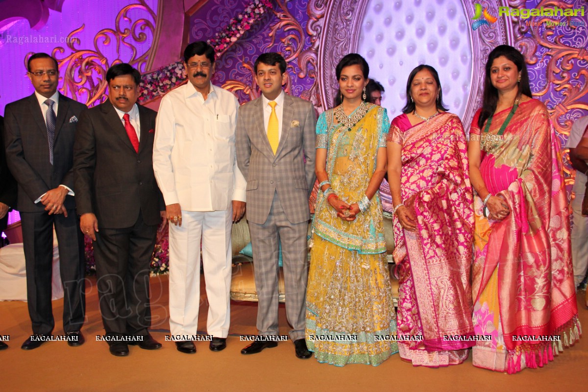 Gaurav Sanghi-Ankita's Wedding Reception at HITEX