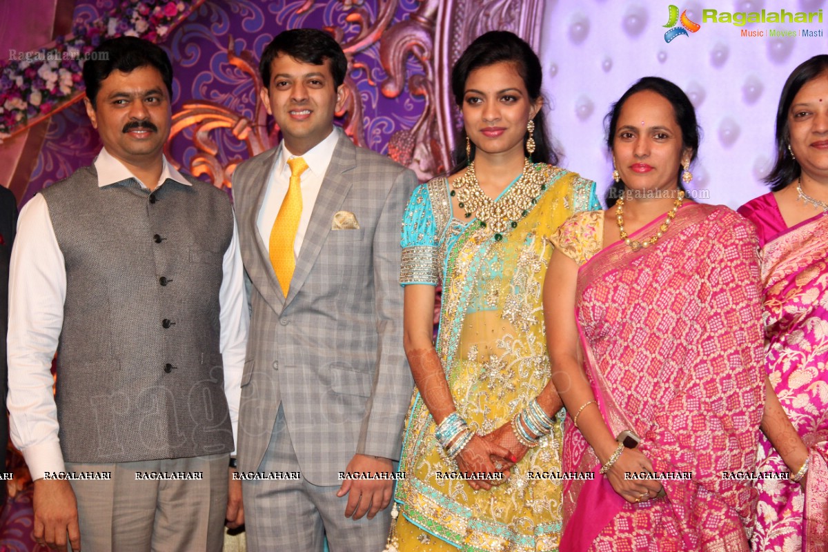 Gaurav Sanghi-Ankita's Wedding Reception at HITEX