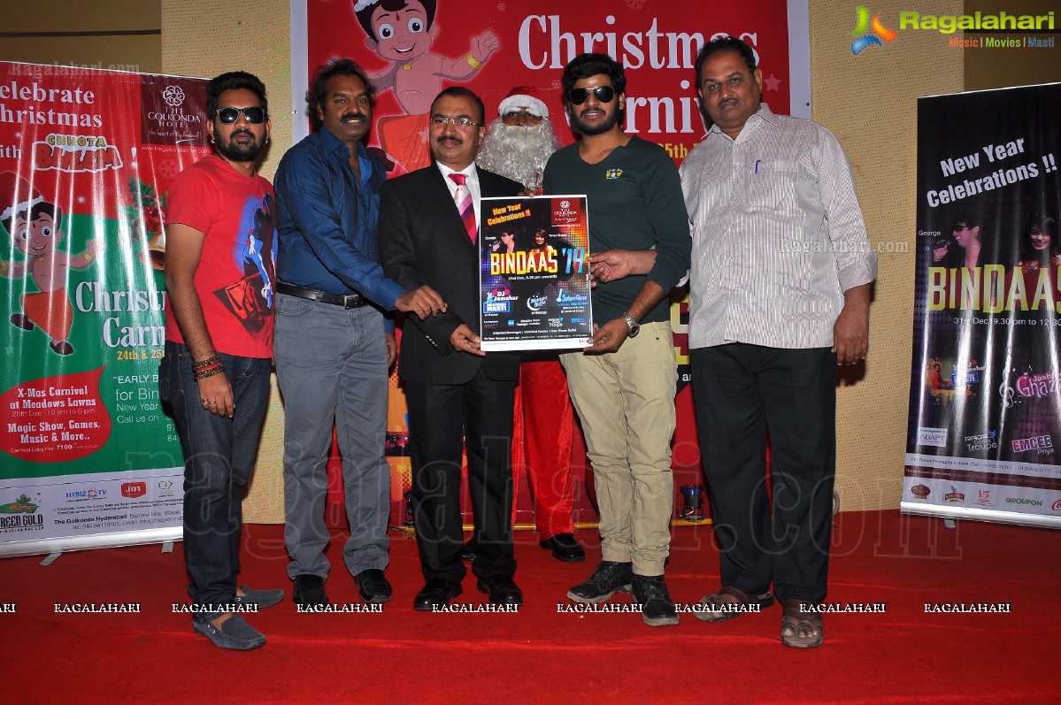 Christmas and New Year Festivities at The Golkonda Hotel, Hyderabad