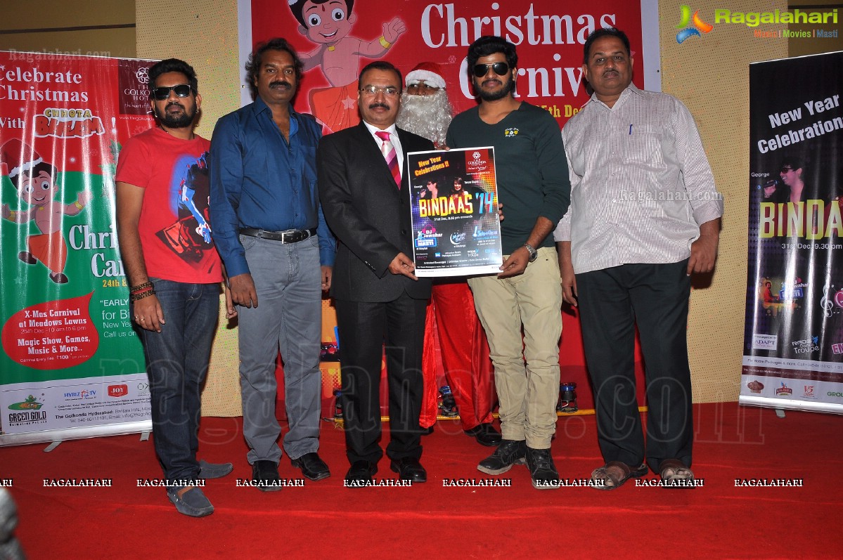 Christmas and New Year Festivities at The Golkonda Hotel, Hyderabad