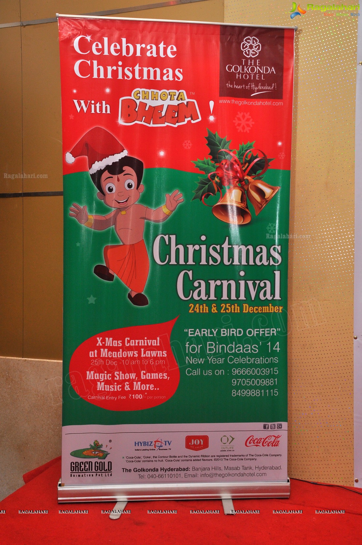 Christmas and New Year Festivities at The Golkonda Hotel, Hyderabad