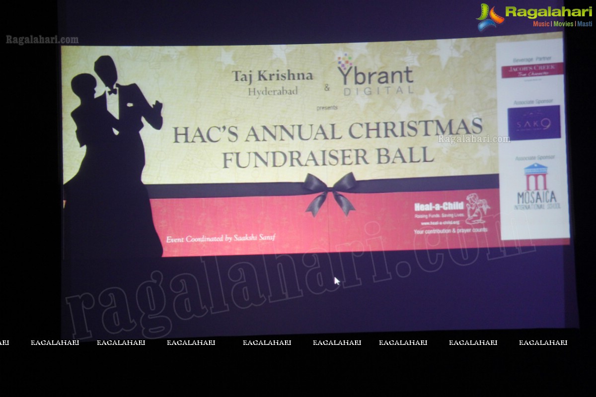 HAC's Annual Christmas Fundraiser Ball at The Grand Ballroom, Taj Krishna, Hyderabad