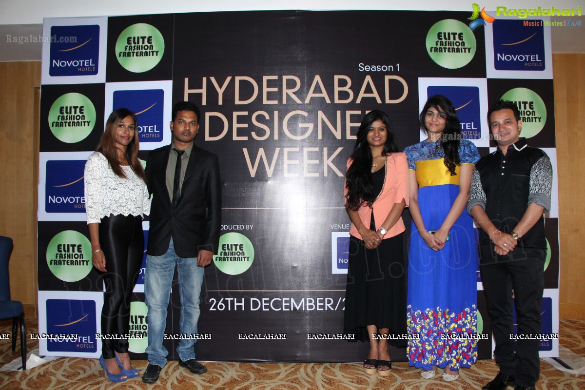 Hyderabad Designer Week 13 (Season 1) Press Meet