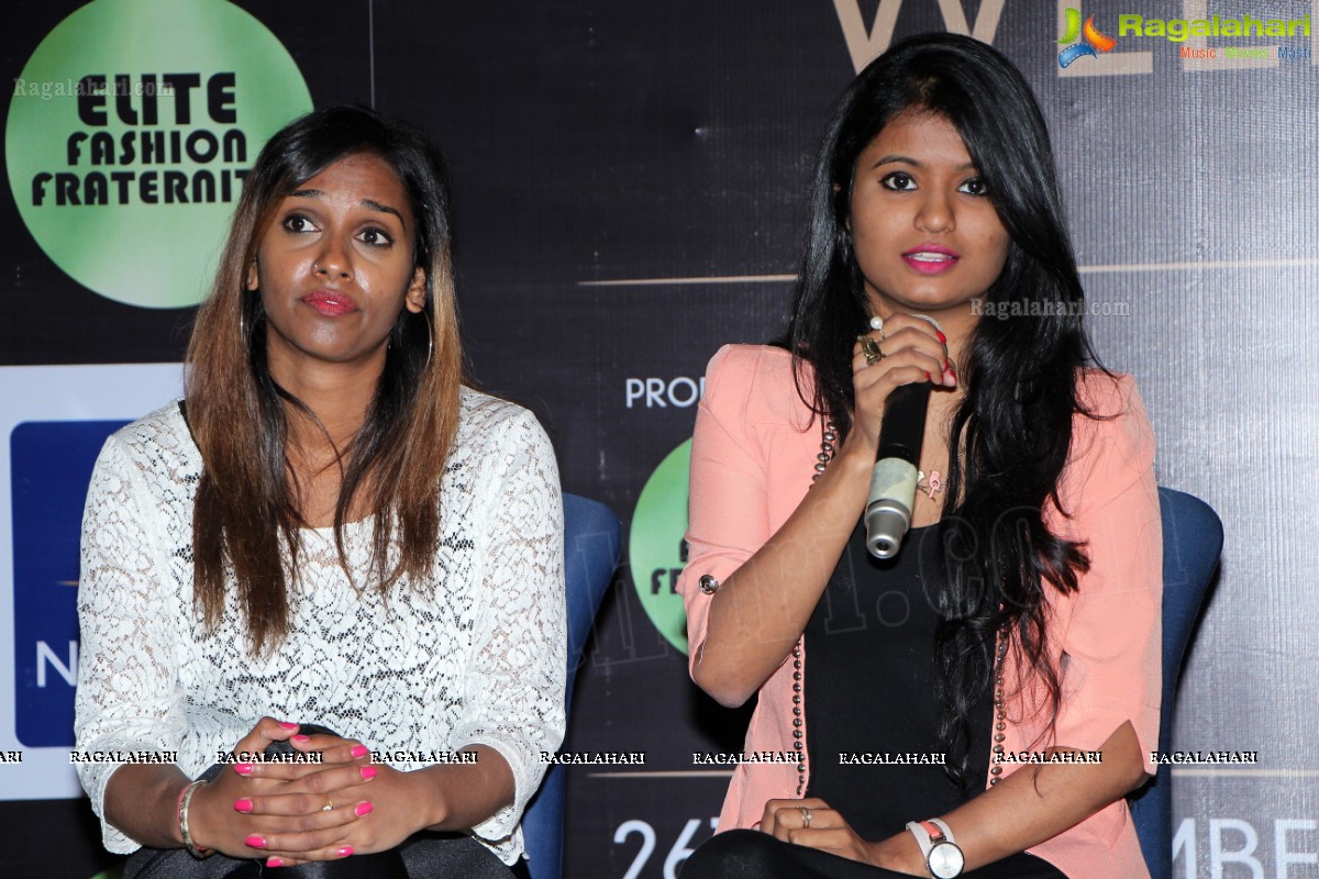 Hyderabad Designer Week 13 (Season 1) Press Meet