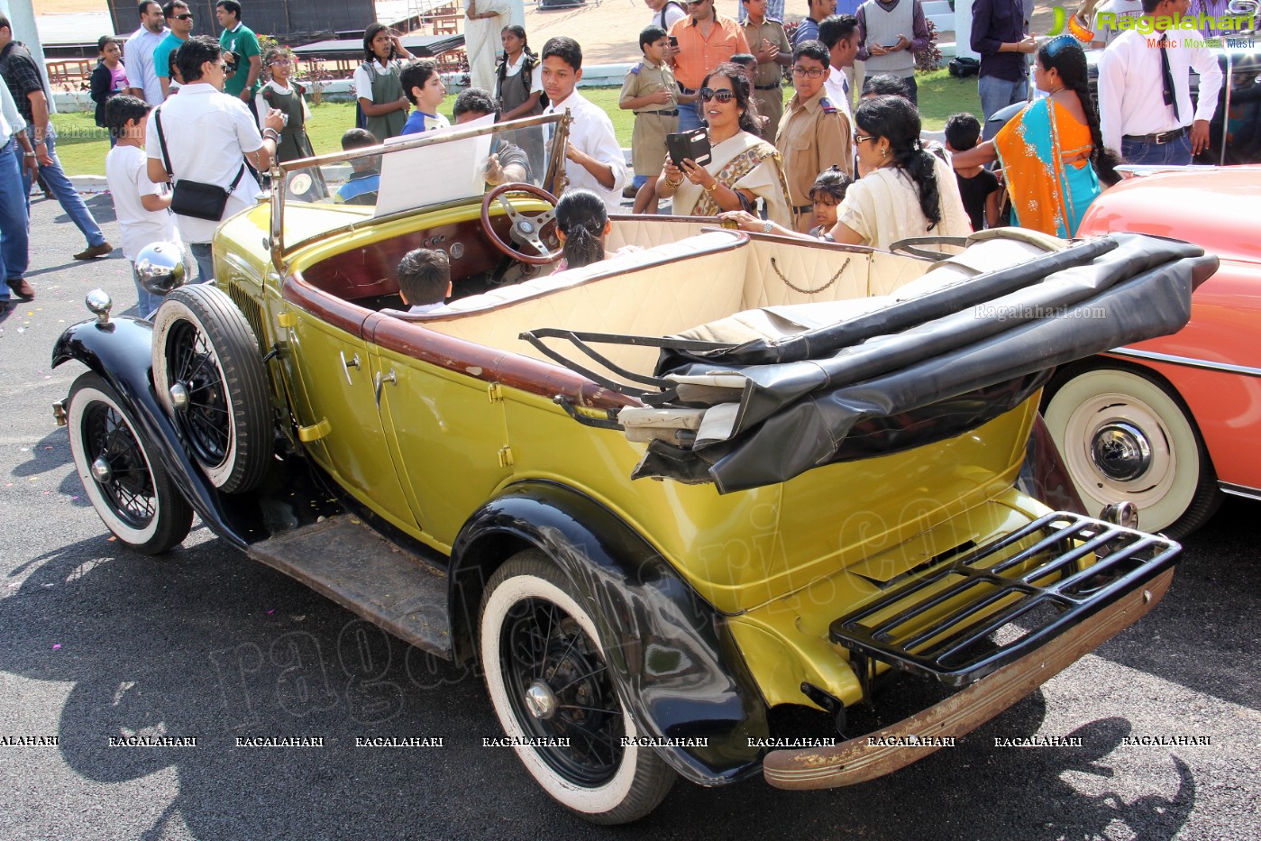 Hyderabad Public School Anniversary Celebrations: Vintage Car Rally & Showcase