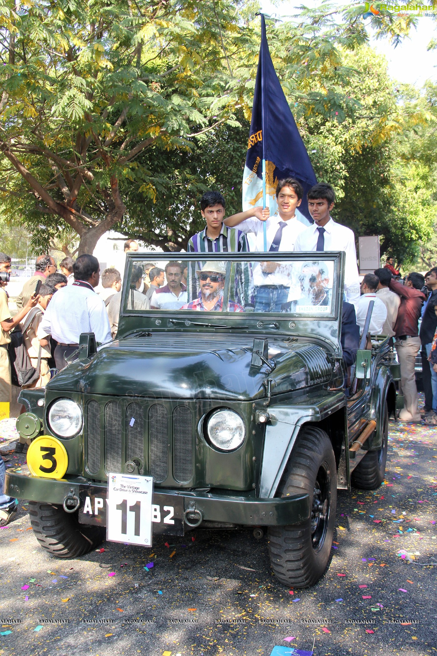 Hyderabad Public School Anniversary Celebrations: Vintage Car Rally & Showcase