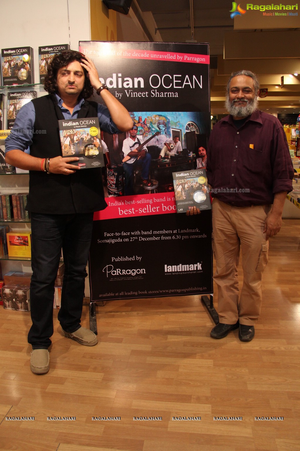 Indian Ocean Book Launch at Landmark, Hyderabad