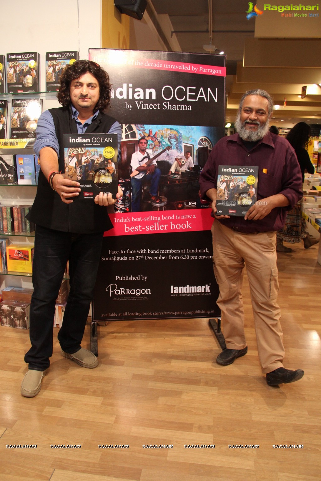 Indian Ocean Book Launch at Landmark, Hyderabad