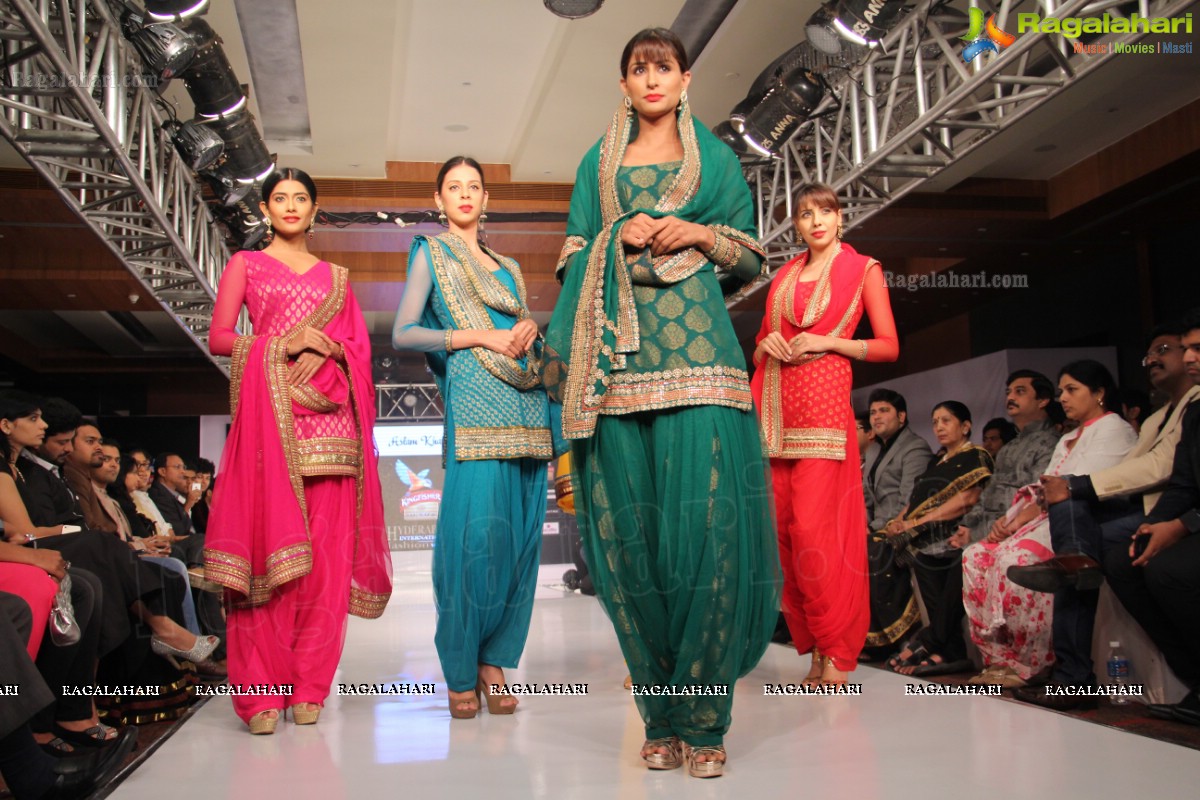 Kingfisher Ultra Hyderabad International Fashion Week 2013 (Day 1)