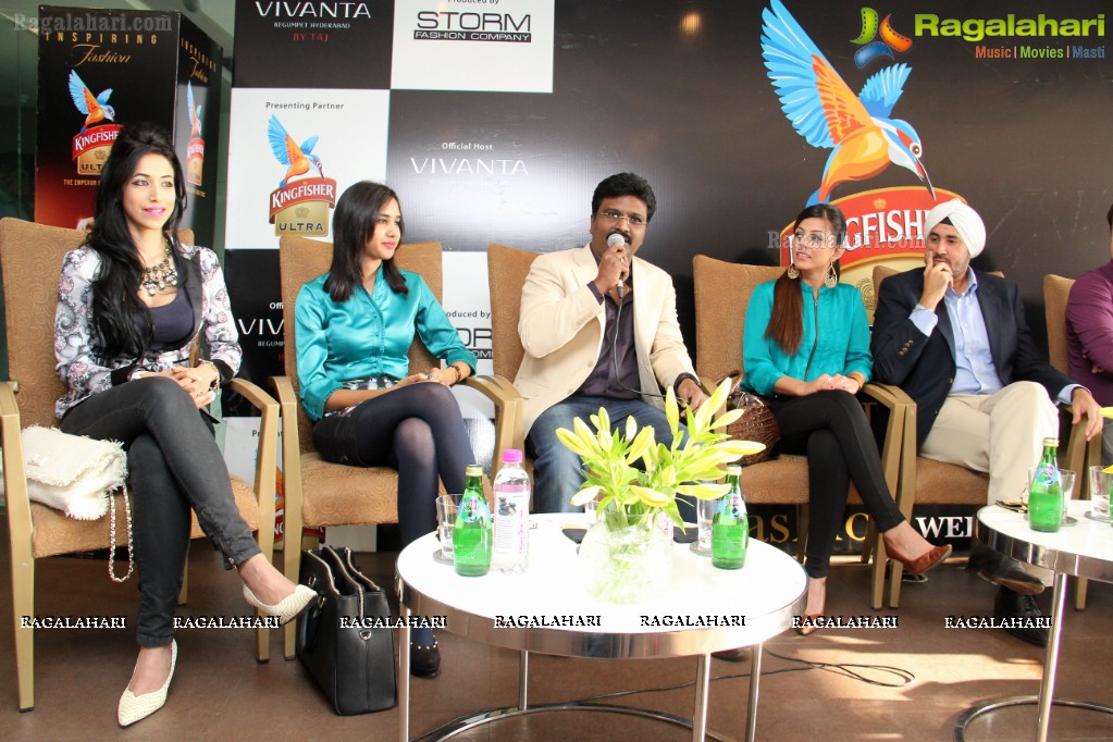 Kingfisher 3rd season of Ultra Hyderabad International Fashion Week Announcement