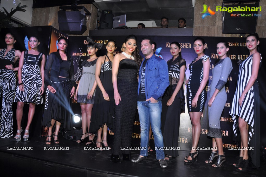 Catwalk - Kingfisher Ultra Glam Nites at Over The Moon, Hyderabad.