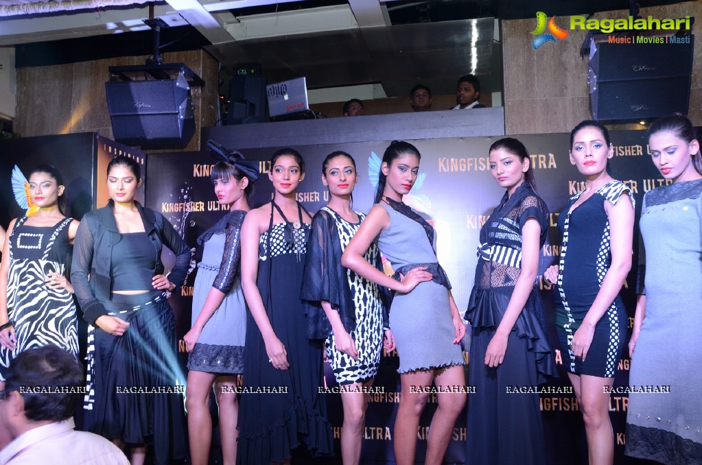 Catwalk - Kingfisher Ultra Glam Nites at Over The Moon, Hyderabad.