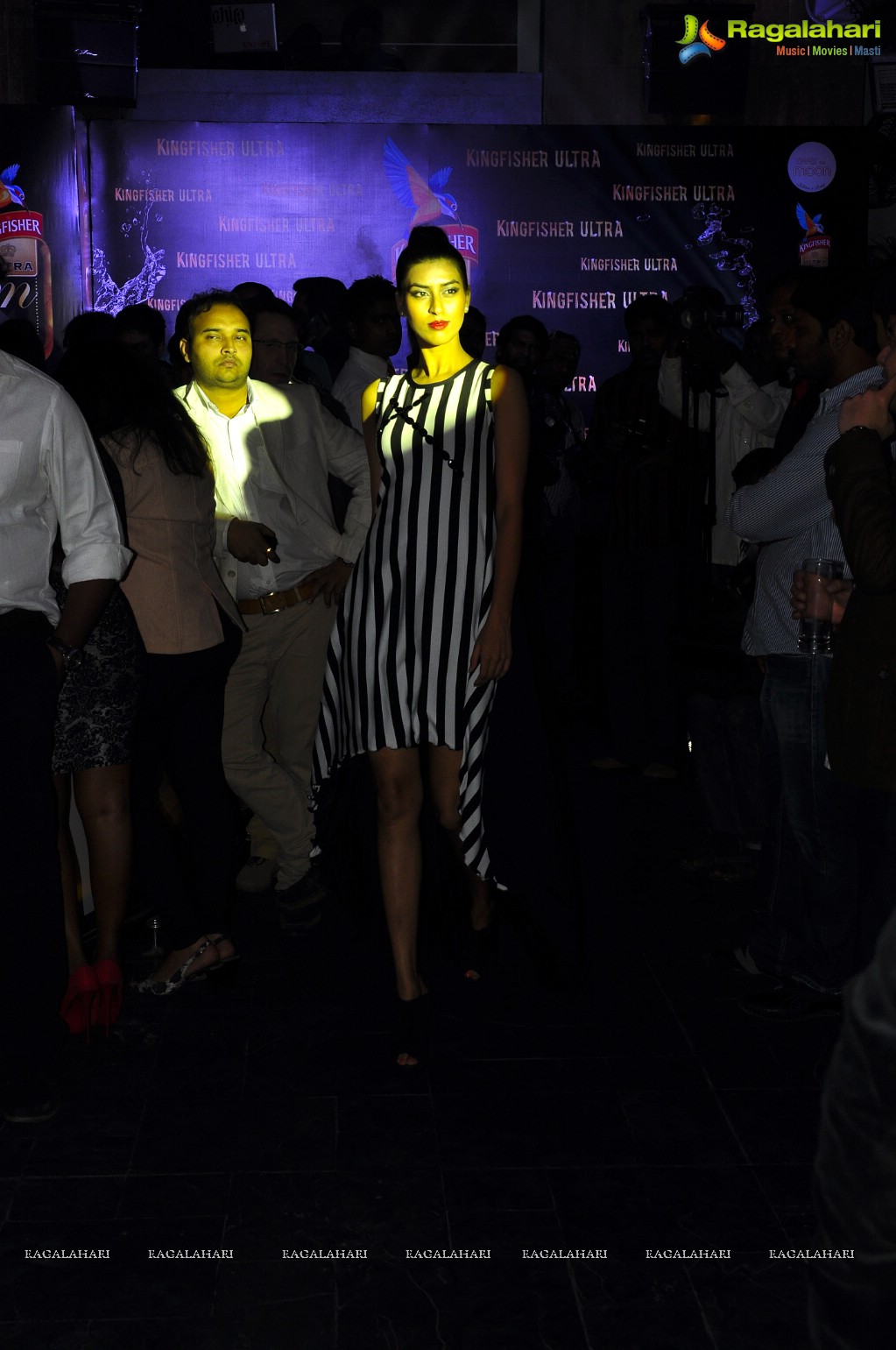 Catwalk - Kingfisher Ultra Glam Nites at Over The Moon, Hyderabad.