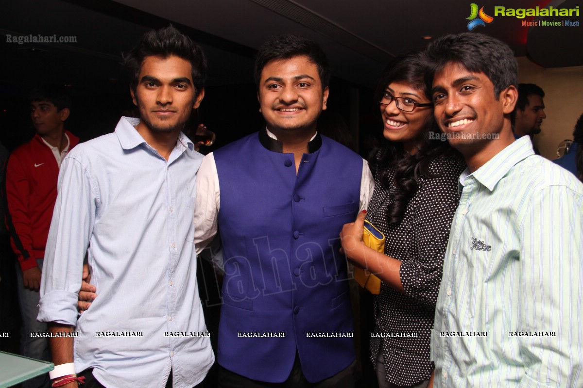 Kishan Patel Birthday Bash 2013 at Movida, Hyderabad