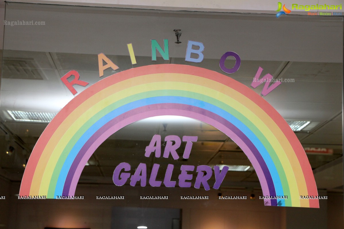 Manuchakravarthi Art Exhibition at Rainbow Art Gallery, Hyderabad