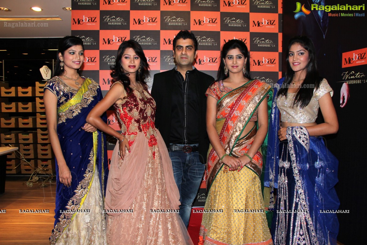 Mebaz Winter Wardrobe Collection 2014 Launch, Hyderabad