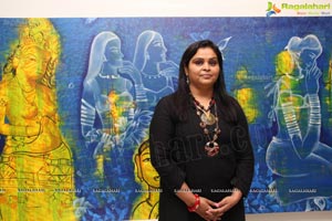 Snehalatha Prasad Art Exhibition