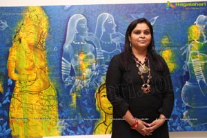 Snehalatha Prasad Art Exhibition