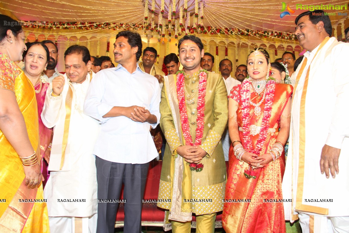 Nukarapu Suryaprakash Rao's Daughter Grishma's Wedding at Image Gardens, Hyderabad