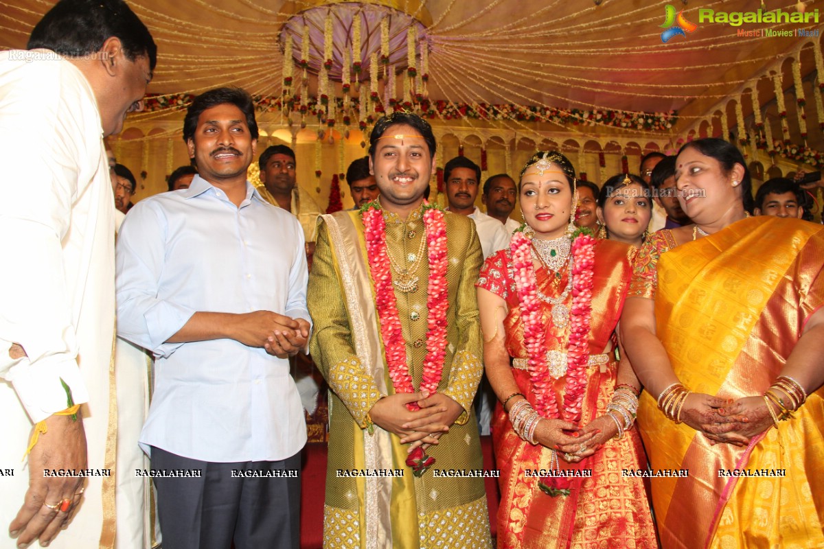 Nukarapu Suryaprakash Rao's Daughter Grishma's Wedding at Image Gardens, Hyderabad