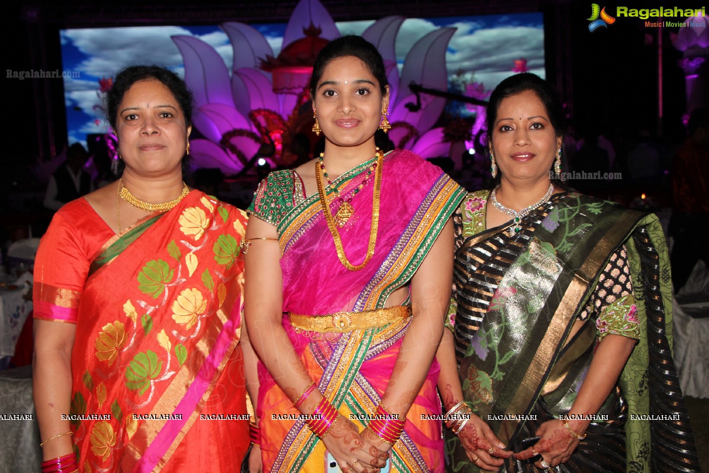 Biggest Half Saree & Dhoti Function of Prateeti and Pradyumn Reddy