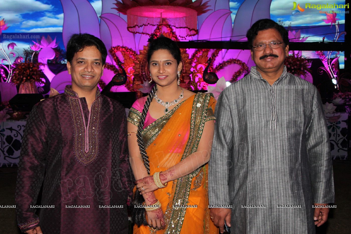 Biggest Half Saree & Dhoti Function of Prateeti and Pradyumn Reddy