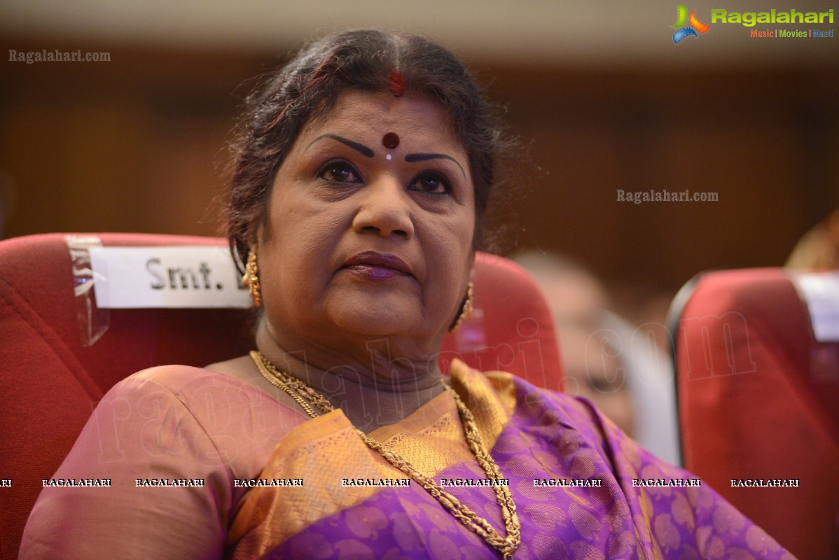 Presentation Ceremony of P. Susheela Award 2013 to Vani Jayaram