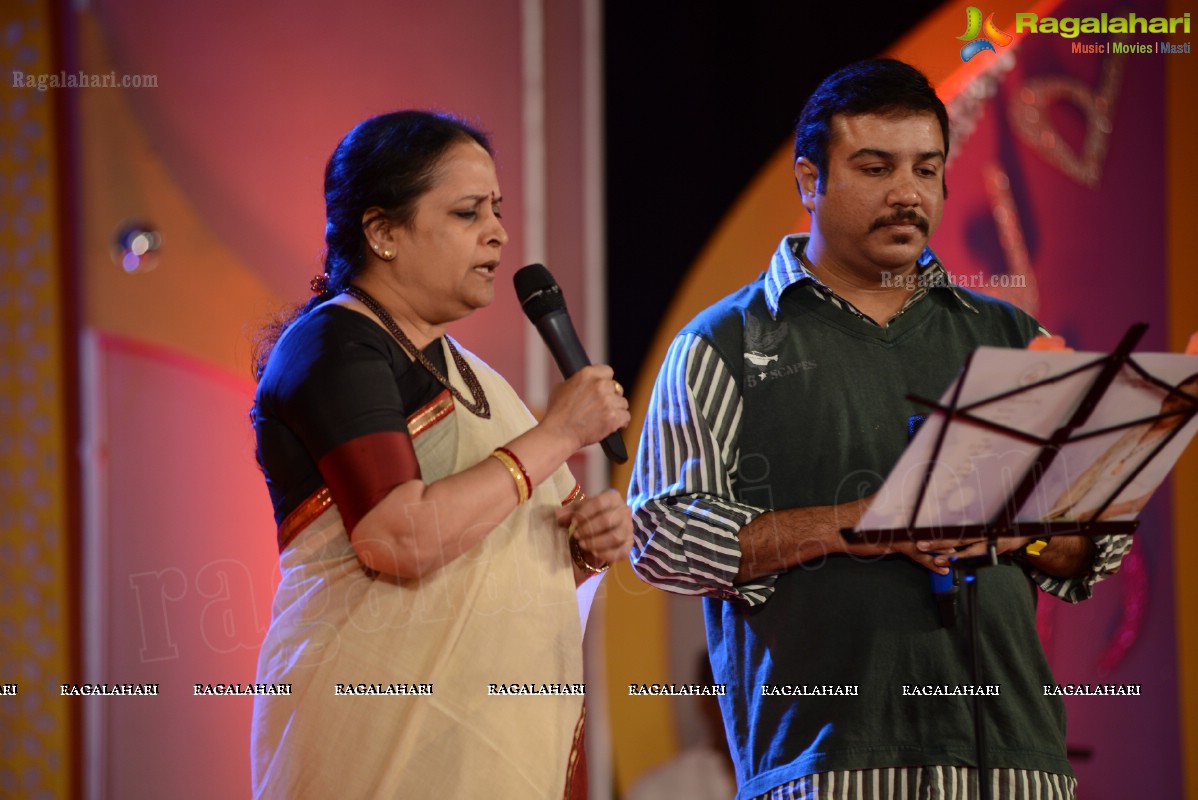 Presentation Ceremony of P. Susheela Award 2013 to Vani Jayaram