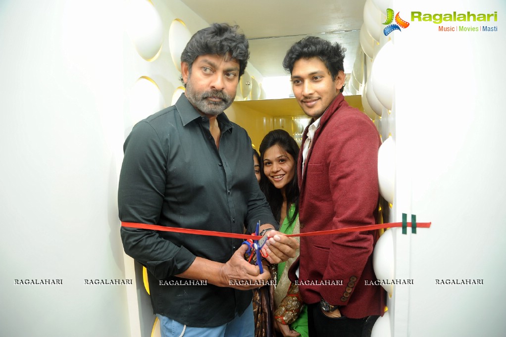 Jagapathi Babu inaugurates Raamz Designer Stores, Hyderabad