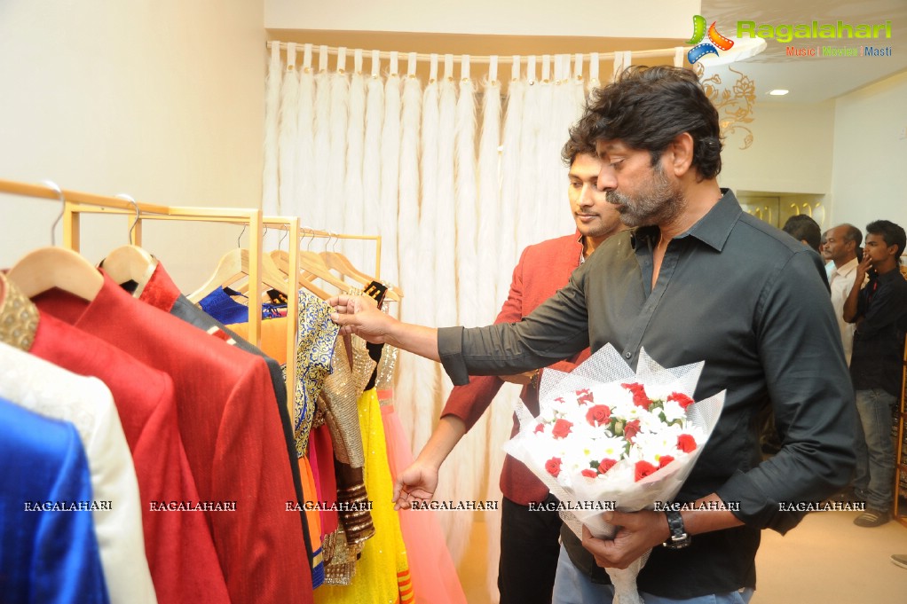 Jagapathi Babu inaugurates Raamz Designer Stores, Hyderabad