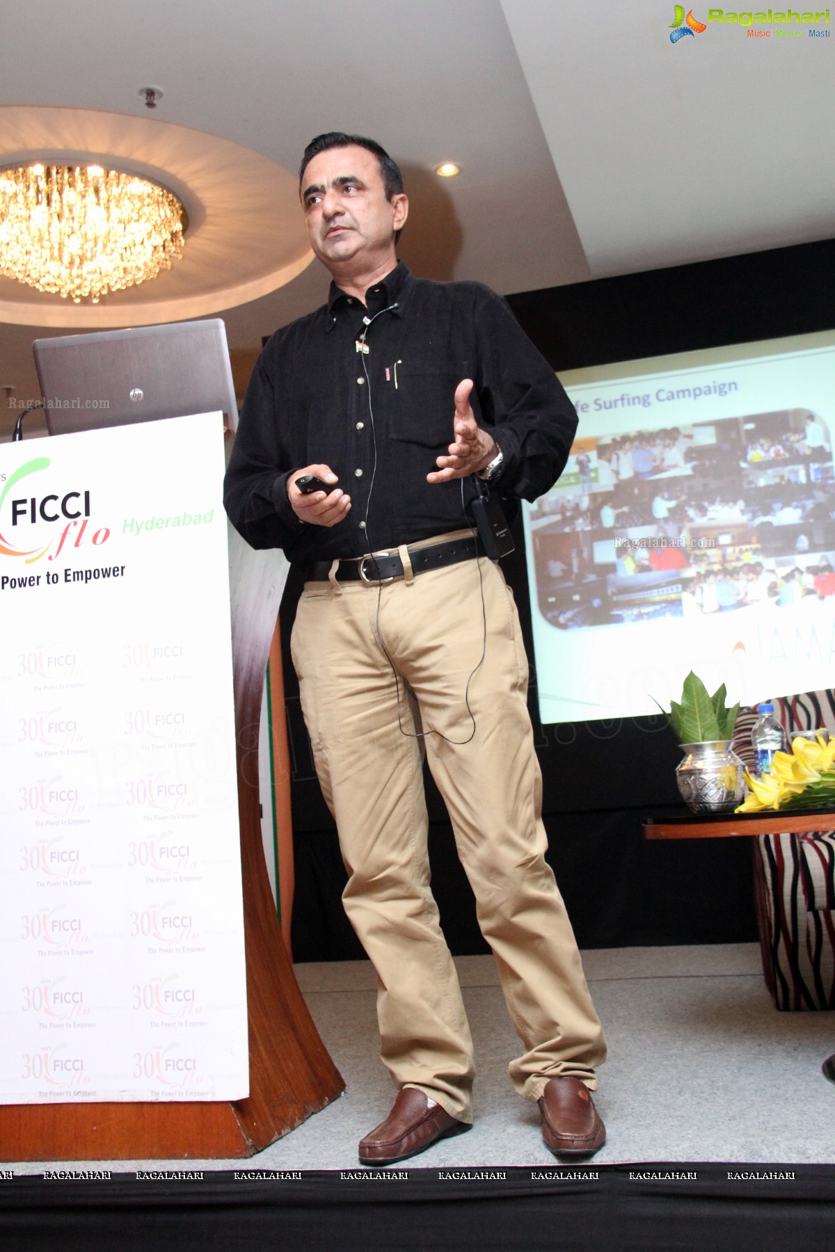 Cyber Security Expert Rakshit Tandon with FICCI, Hyderabad