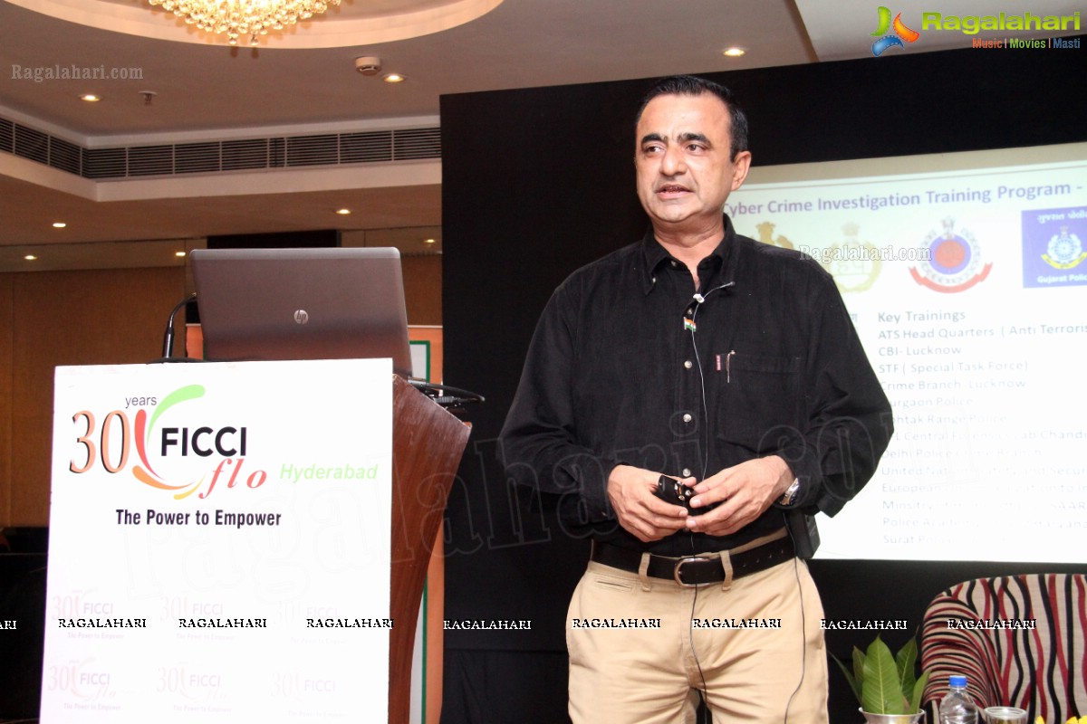 Cyber Security Expert Rakshit Tandon with FICCI, Hyderabad