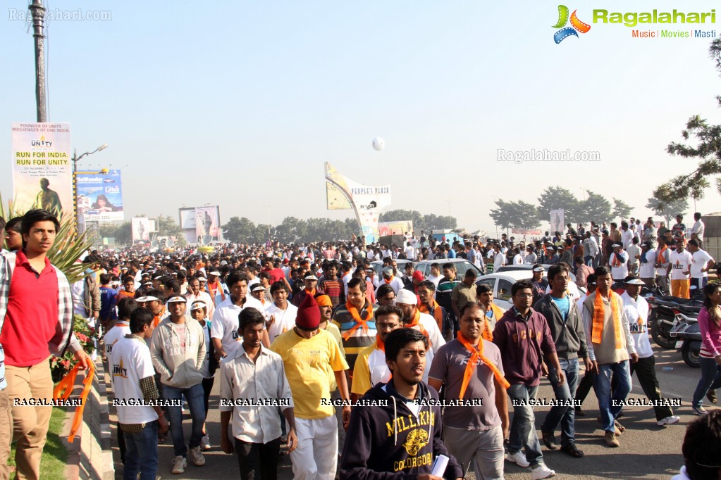 Sardar Patel's 'Statue of Unity': 'Run For Unity', Hyderabad