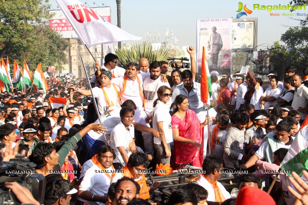 Sardar Patel's 'Statue of Unity': 'Run For Unity', Hyderabad