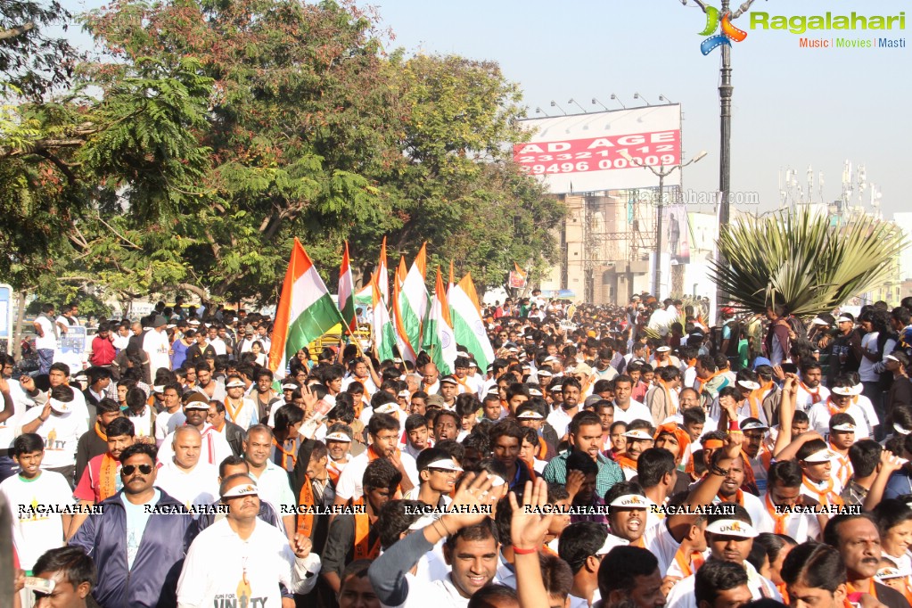 Sardar Patel's 'Statue of Unity': 'Run For Unity', Hyderabad