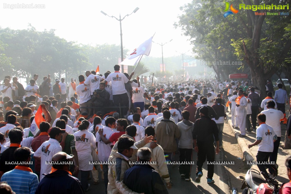 Sardar Patel's 'Statue of Unity': 'Run For Unity', Hyderabad