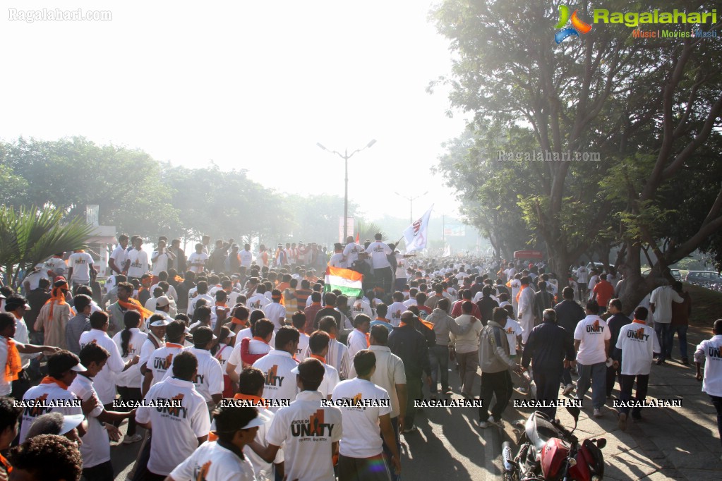 Sardar Patel's 'Statue of Unity': 'Run For Unity', Hyderabad